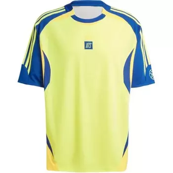 Футболка Adidas X NTS Croyal Beamye из переработанного полиэстера Adidas Originals, желтый