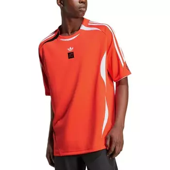 Футболка Adidas X NTS Radio Jersey из переработанного полиэстера Adidas Originals, светло-красный