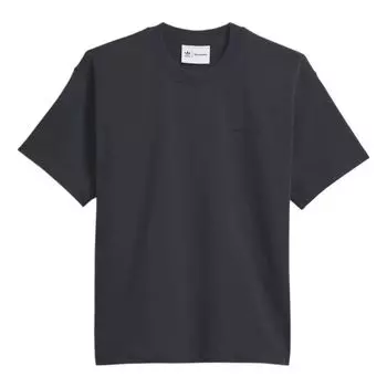 Футболка adidas x Pharrell Humanrace Small Logo T-Shirt 'Night Grey', серый