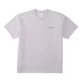 Футболка adidas x Pharrell Humanrace Small Logo T-Shirt 'White', серый