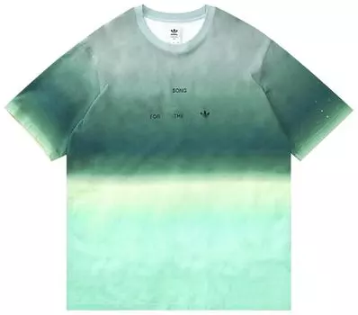 Футболка adidas x Song for the Mute Wash Tee 'Shadow Green', зеленый