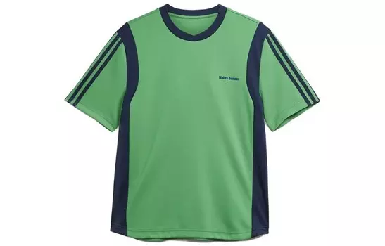 Футболка Adidas X Wales Bonner Adidas Originals, зеленый