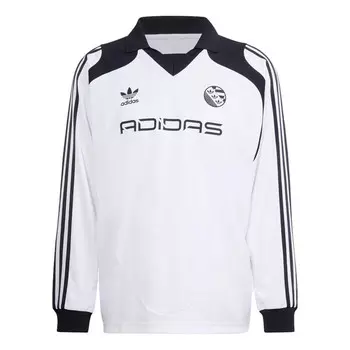 Футболка adilenium oversize с длинным рукавом Adidas, белый