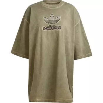 Футболка ADILENIUM женская оливково-зеленая Adidas Originals