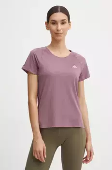 Футболка Adizero для бега adidas Performance, фиолетовый