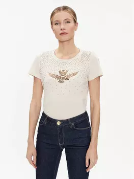 Футболка Aeronautica Militare, экрю