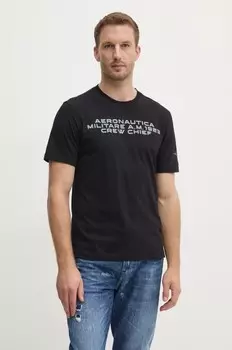 Футболка Aeronautica Militare, черный