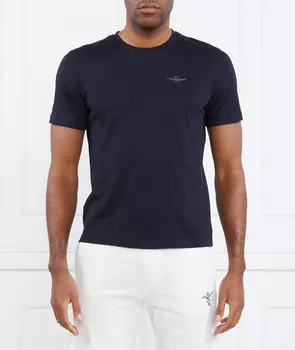 Футболка Aeronautica Militare M.C. Comfort fit, темно-синий