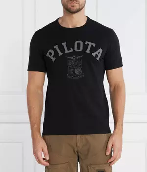 Футболка Aeronautica Militare Pilota, черный
