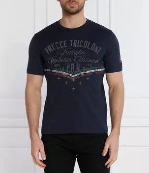 Футболка Aeronautica Militare Regular Fit, темно-синий