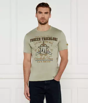 Футболка Aeronautica Militare с принтом, зеленый