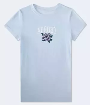 Футболка Aeropostale 87 Rose с графическим принтом