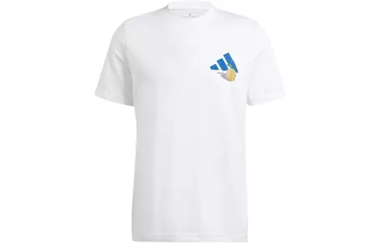 Футболка AEROREADY мужская белая Adidas, белый