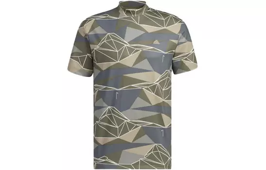 Футболка AEROREADY мужская оливковая Strata Adidas, оливковый