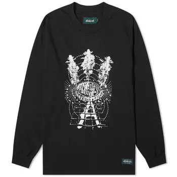 Футболка Afield Out Long Sleeve Stone, черный