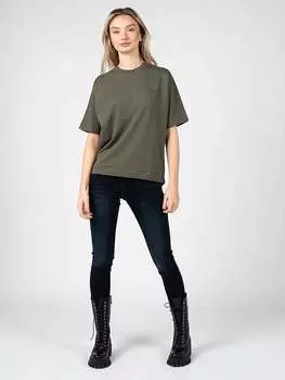 Футболка Агнес женская Pepe Jeans, зеленый