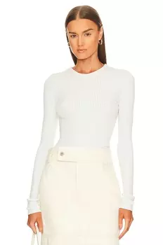 Футболка AGOLDE Alma Shrunken Crew Neck, цвет Powder