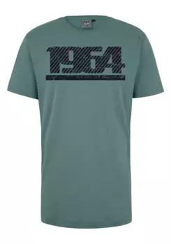 Футболка AHORN SPORTSWEAR "ГРАФИЧЕСКИЙ НОМЕР" с крупным принтом года, зеленый