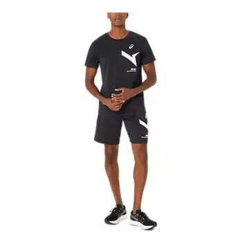 Футболка aim dry футболка с коротким рукавом Asics, черный