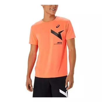 Футболка aim dry футболка с коротким рукавом Asics, красный
