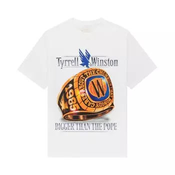 Футболка Aim Leon Dore Championship 'Bright White', белый