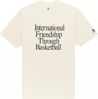 Футболка Aimé Leon Dore x New Balance IFTB Graphic Tee 'Pristine', кремовый