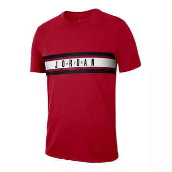 Футболка Air Jordan logo Tee 'Red', красный