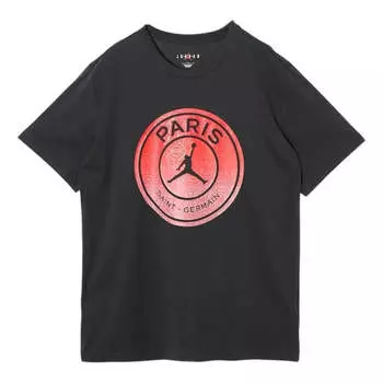 Футболка Air Jordan Paris Saint-Germain T-shirt 'Off Noir', черный