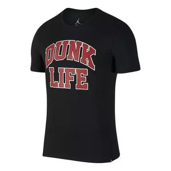 Футболка Air Jordan Short Sleeve T-Shirt 'Duke Life', черный