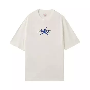 Футболка Air Jordan x Awake NY Solid Tee Sail/Game Royal, белый