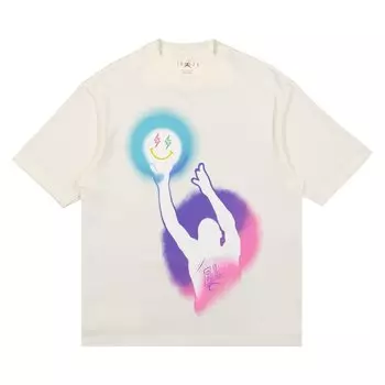 Футболка Air Jordan x J Balvin T-Shirt 'Sail', белый