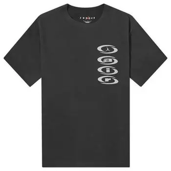 Футболка Air Jordan X Travis Scott Jumpman Jack Air T-Shirt, цвет Black & Sail