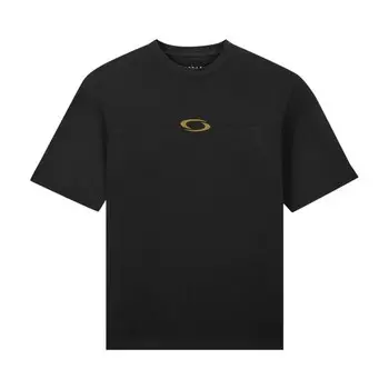 Футболка Air Jordan x Travis Scott Logo Tee Dark Smoke Grey, черный