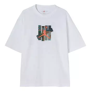 Футболка Air Jordan x Undefeated T-Shirt 'White', белый