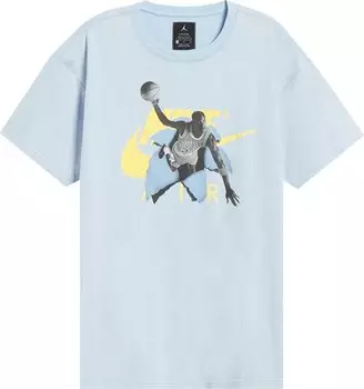 Футболка Air Jordan x Union LA Tee 'Psychic Blue', синий