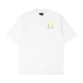 Футболка Air Jordan x Union Short-Sleeve Tee 'White', белый