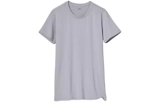 Футболка AIRism Mesh Series для мужчин, светло-серая Uniqlo, серый