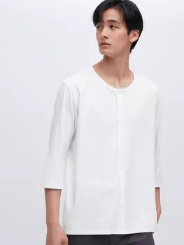 Футболка airism с круглым вырезом Uniqlo, белый