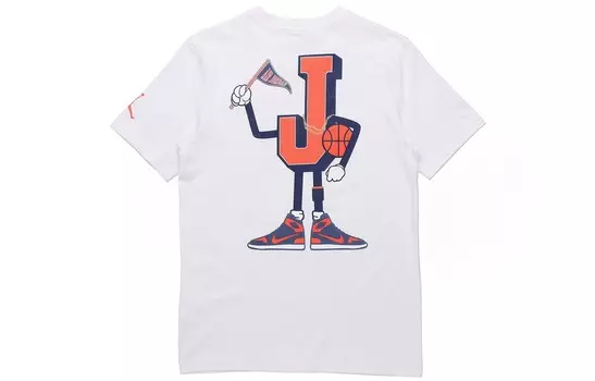 Футболка AJ23 VARSITY мужская белая Jordan, белый