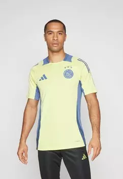 Футболка Ajax Amsterdam Training adidas Performance, импульсно-желтая