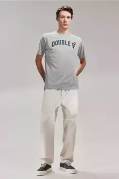 Футболка эйс айви H&M, серый
