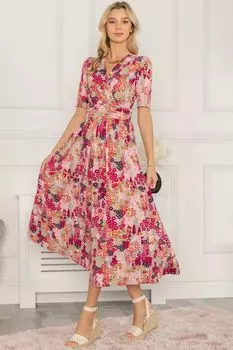 Футболка Akayla Maxi с принтом Jolie Moi, оранжевый