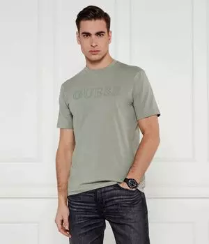Футболка Альфи Regular fit Guess Active, зеленый