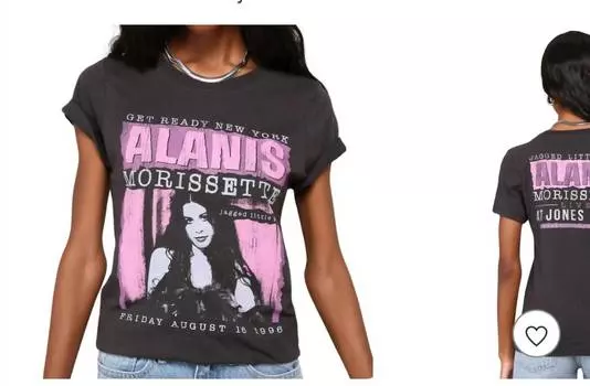 Футболка Alanis Jones цвета древесного угля Prince Peter, цвет charcoal