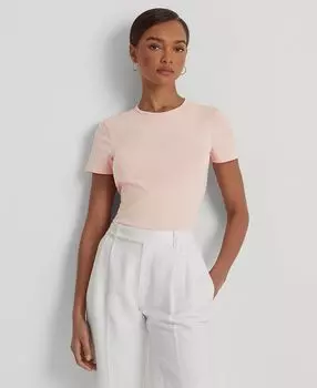 Футболка эластичного трикотажа Lauren Ralph Lauren