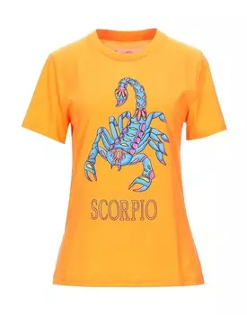 Футболка Alberta Ferretti, оранжевый