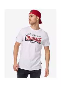 Футболка Aldingham обычного кроя Lonsdale, белый
