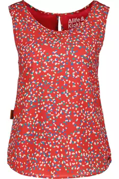 Футболка alife and kickin Blusentop, Blusen,, GiuliaAK B, цвет salsa