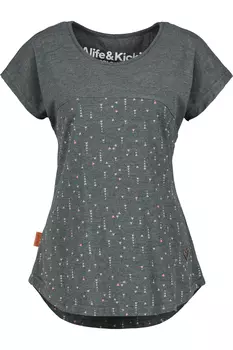 Футболка alife and kickin ClaraAK, цвет moonless