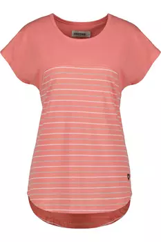 Футболка alife and kickin ClarettaAK Z, цвет ocean coral